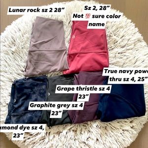 NWOT LULULEMON ALIGNS